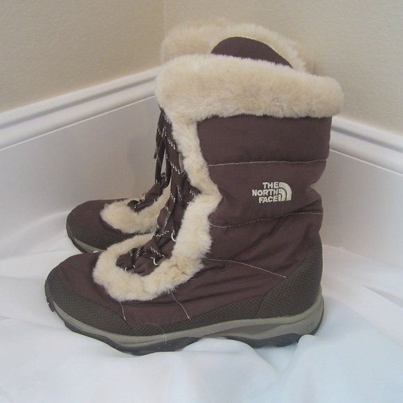 The North Face Shoes - The North Face 8.5 Quilted Faux Fur Winter Boots